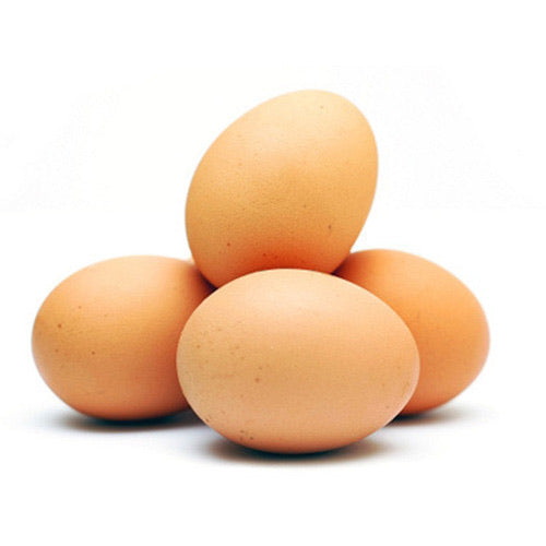 Size 12 Dozen - PREMIUM LARGE ORGANIC Free Range BROWN EGGS