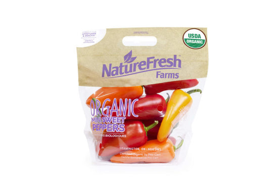 1lb Bag - Mini Sweet Peppers SPECIAL! Great SCHOOL SNACK!