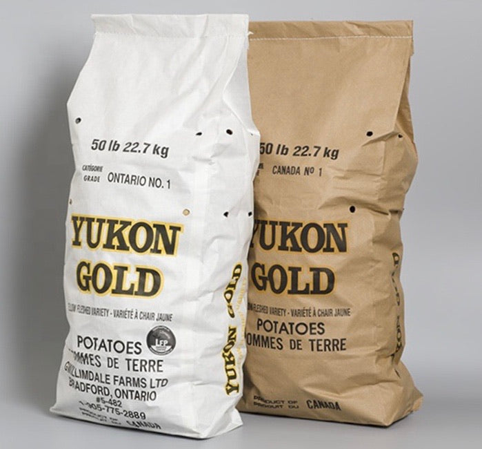 50LBS - Yukon Gold Potato Bag